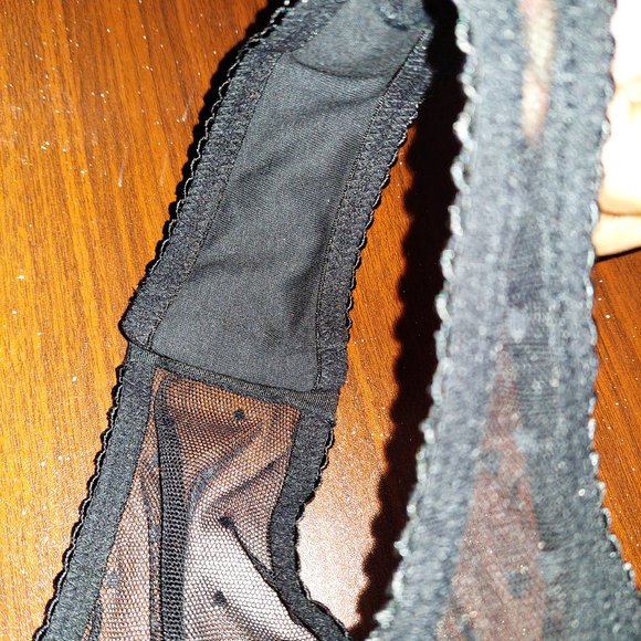 Cupped Swiss Dot Thong Bodysuit - Picture 5 of 9